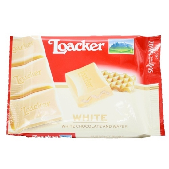 Picture of LOACKER WHITE CREME BAR 87GR